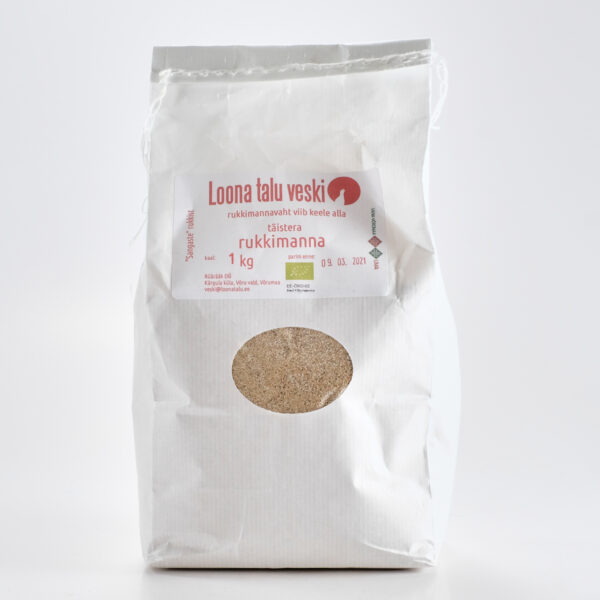 Rukkimanna 1 kg Loona Talu